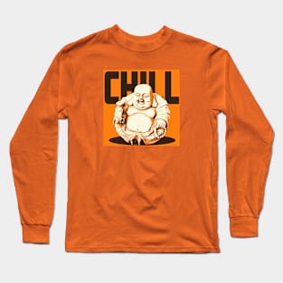 Chill Poster Long Sleeve T-Shirt